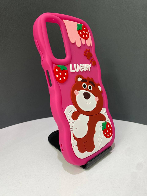 قاب (گارد ، کاور) فانتزی عروسکی LUCKY برای گوشی های آیفون ، سامسونگ و شیائومی