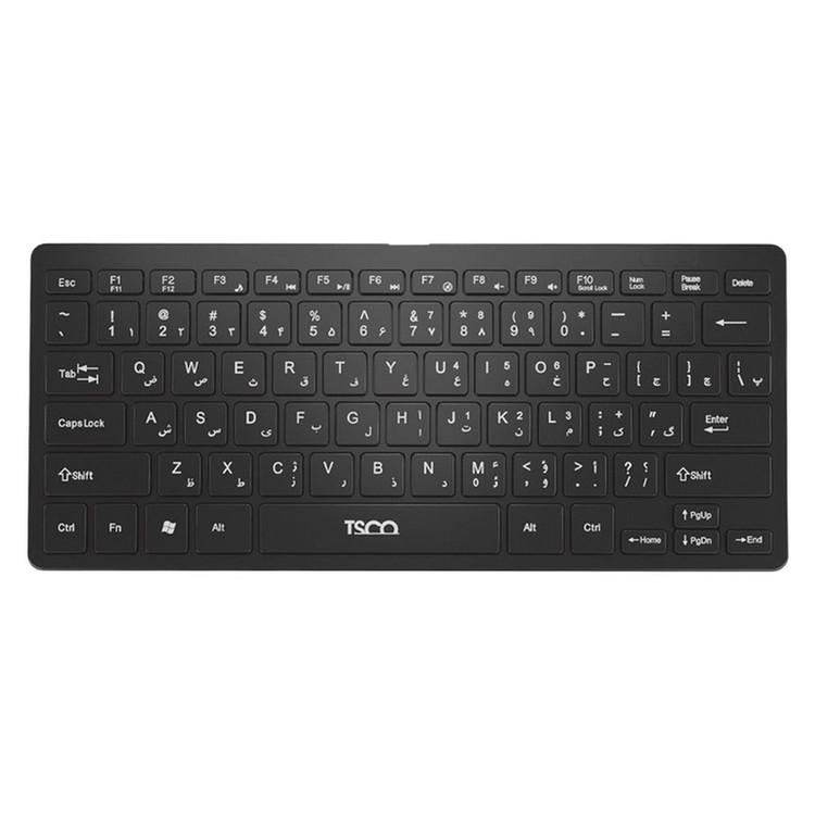کیبورد باسیم تسکو مدل TK 8044، سوییچ ممبران، Tenkeyless