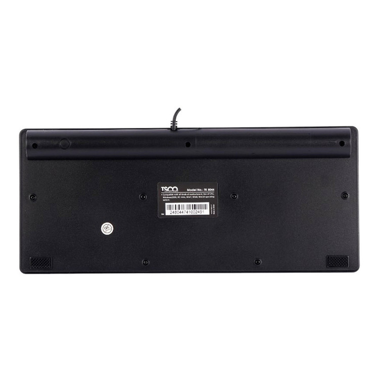 کیبورد باسیم تسکو مدل TK 8044، سوییچ ممبران، Tenkeyless