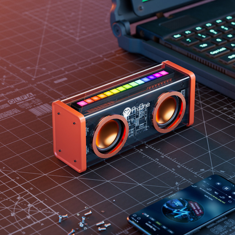 اسپیکر بلوتوثی قابل حمل پرووان مدل psb4117