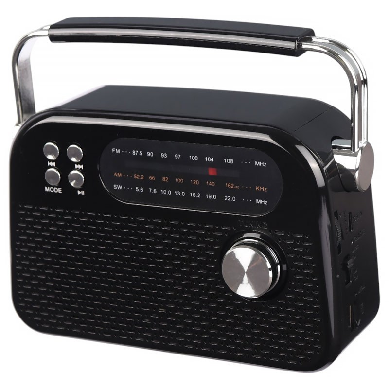 رادیو سه موج و اسپیکر بلوتوث KBroad مدل KTF-2026 رنگ مشکی