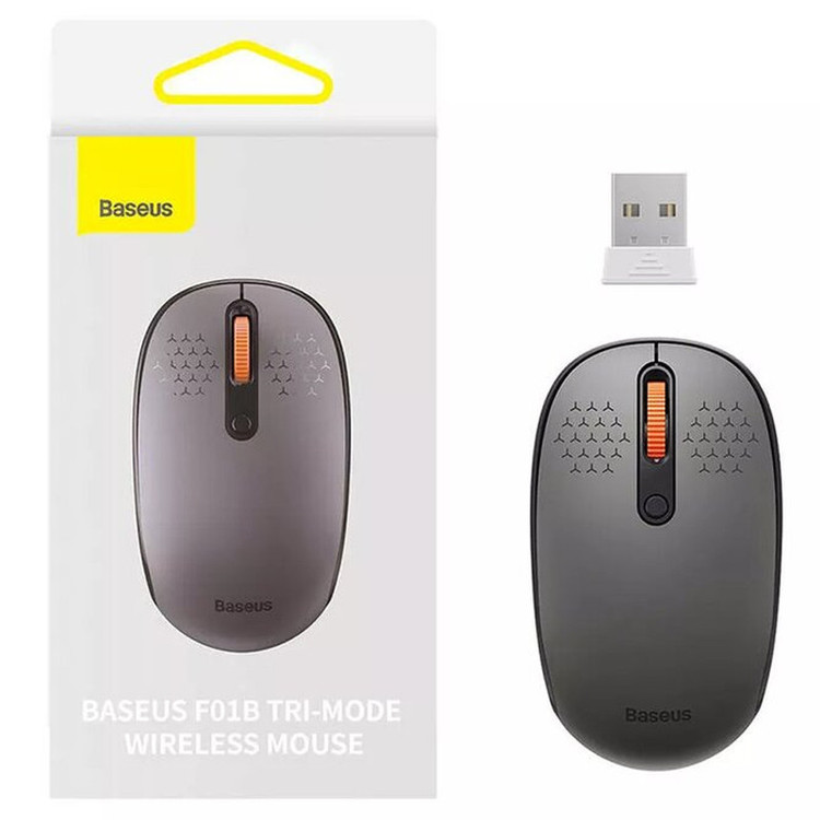 ماوس بی سیم بیسوس مدل F01B Tri-Mode DPI1600