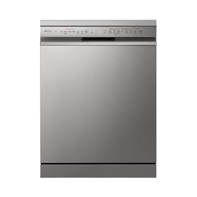 ماشین ظرفشویی 14 نفره ال جی مدل LG DFC435FP دارای 3 کشو و درب بازکن خودکار با گارانتی 24 ماهه شرکتی