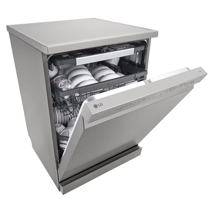 ماشین ظرفشویی 14 نفره ال جی مدل LG DFC435FP دارای 3 کشو و درب بازکن خودکار با گارانتی 24 ماهه شرکتی
