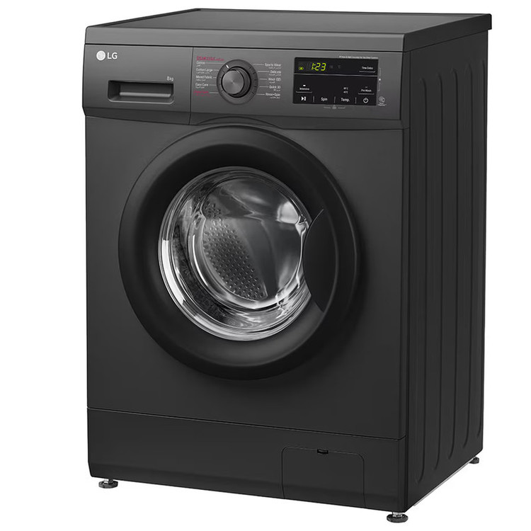 ماشین لباسشویی 8 کیلو ال جی مدل LG F4J3TYG6J با گارانتی 24 ماهه جی اس ام