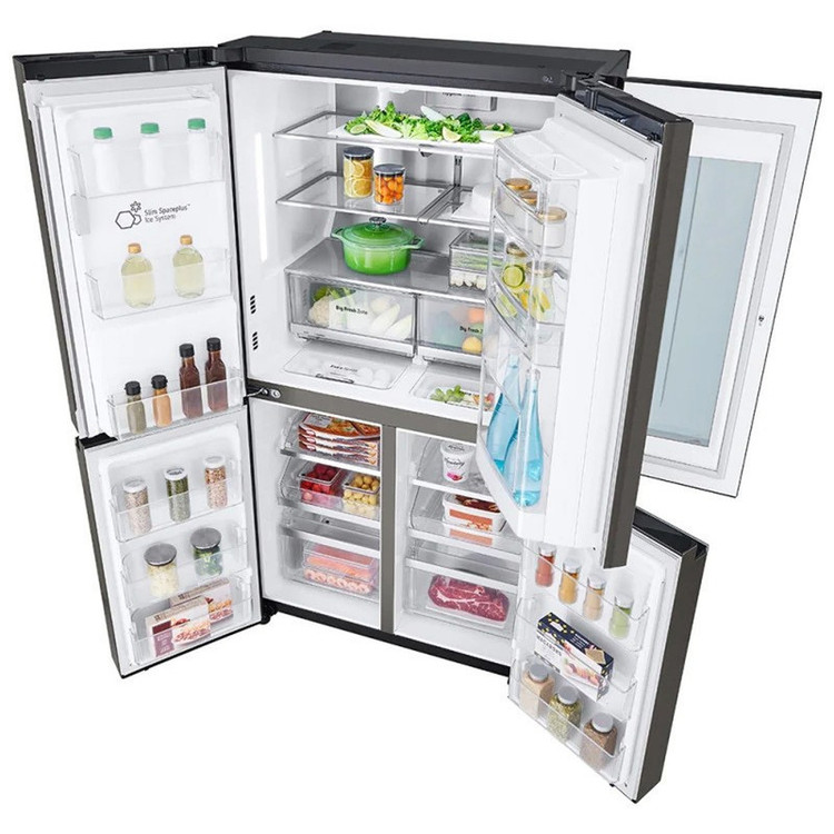 یخچال سایدبایساید 705 لیتر الجی مدل LG GR-X24FMKBL با گارانتی 24 ماهه شرکتی