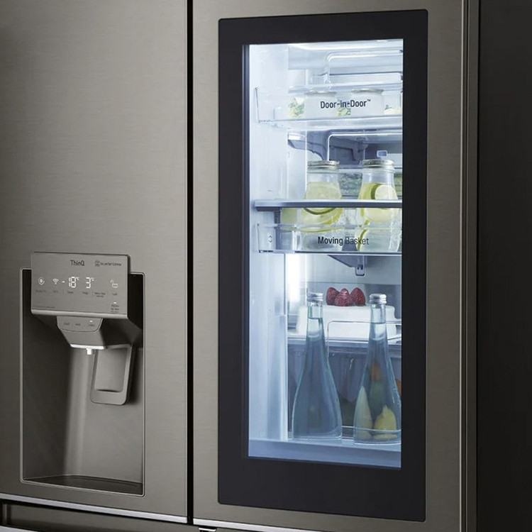 یخچال سایدبایساید 705 لیتر الجی مدل LG GR-X24FMKBL با گارانتی 24 ماهه شرکتی