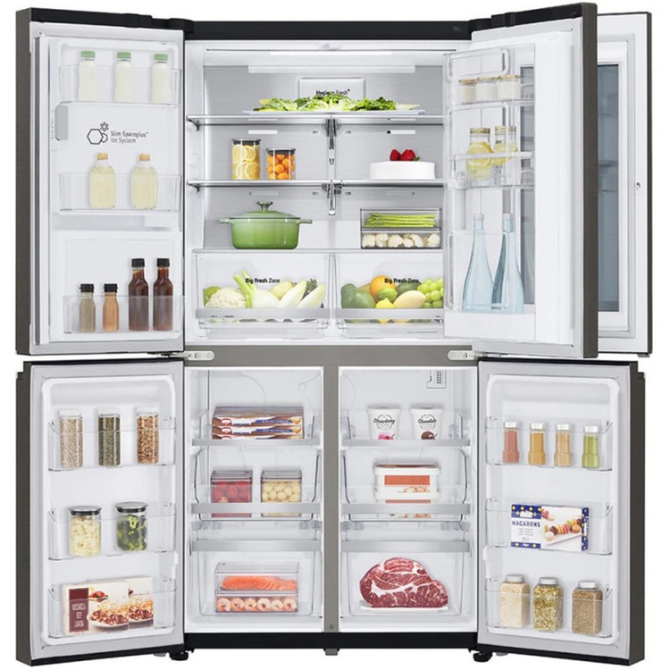 یخچال سایدبایساید 705 لیتر الجی مدل LG GR-X24FMKBL با گارانتی 24 ماهه شرکتی