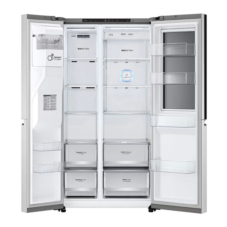 یخچال سایدبایساید 889 لیتر الجی مدل LG GC-X348CSFS با گارانتی 24 ماهه شرکتی